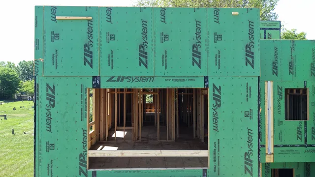 Window opening and framing detail