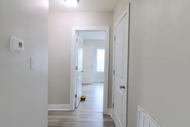 Hallway connecting the rooms