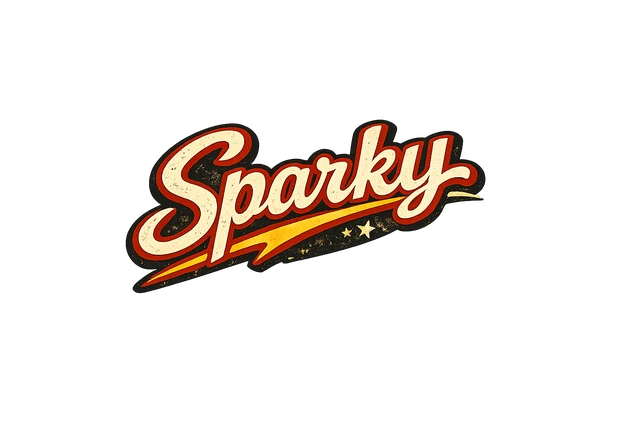 Sparky name graphic